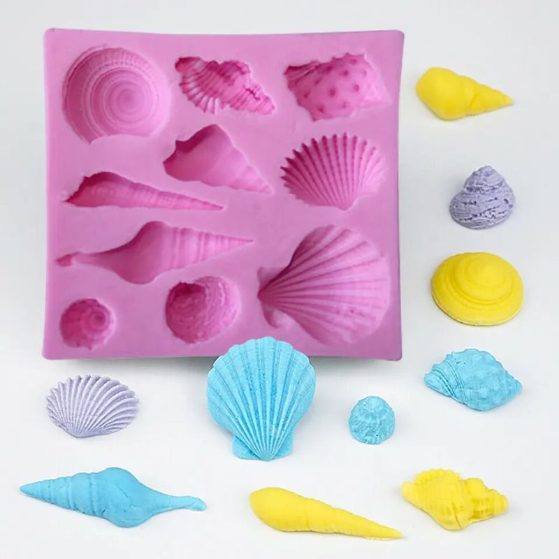 Seashell best sale fondant mold